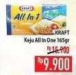 Promo Harga KRAFT All in 1 Cheddar 165 gr - Hypermart