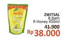 Promo Harga ZWITSAL Natural Baby Bath Milky With Rich Honey 450 ml - Alfamidi