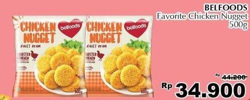 Promo Harga BELFOODS Nugget 500 gr - Giant