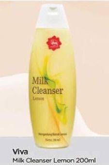 Promo Harga VIVA Milk Cleanser Lemon 200 ml - TIP TOP