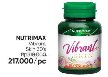 Promo Harga Nutrimax Vibrant Skin 30 pcs - Guardian