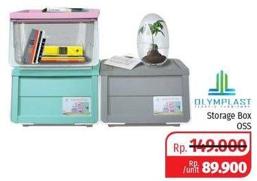 Promo Harga OLYMPLAST Storage Box OSS  - Lotte Grosir