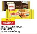 Promo Harga NABATI Wafer Chocolate, Cheese 145 gr - Alfamart