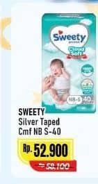 Promo Harga Sweety Silver Comfort Perekat NB-S40 40 pcs - Alfamart