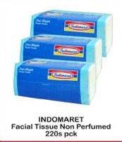 Promo Harga INDOMARET Facial Tissue Non Perfumed 220 pcs - Indomaret