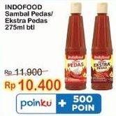 Promo Harga Indofood Sambal Ekstra Pedas, Pedas 275 ml - Indomaret