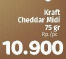 Promo Harga KRAFT Cheese Cheddar 75 gr - Lotte Grosir