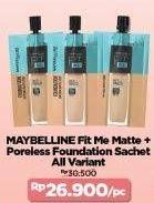 Promo Harga Maybelline Fit Me Matte+Poreless Foundation All Variants 5 ml - Indomaret