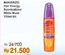 Promo Harga MAKARIZO Hair Energy Scentsations White Musk 100 ml - Indomaret