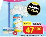 Promo Harga SWASH Cotton Mop Refill  - Superindo