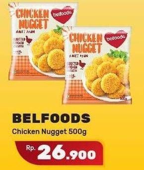 Promo Harga BELFOODS Nugget Chicken Nugget 500 gr - Yogya