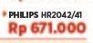 Promo Harga Philips HR 2042/53 3000 Series 1900 ml - COURTS