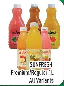 Promo Harga SUNFRESH Juice Premium, Reguler 1 ltr - Hypermart