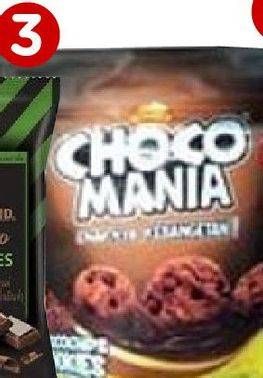 Promo Harga CHOCO MANIA Choco Chip Cookies 69 gr - Watsons