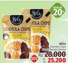 Promo Harga NOLA Granola Choco Banila, Cheese  - LotteMart