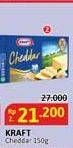 Promo Harga Kraft Cheese Cheddar 160 gr - Alfamidi