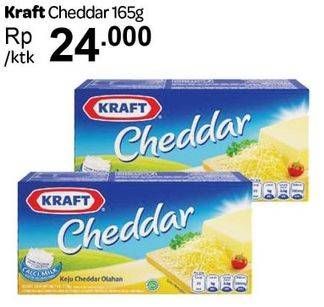 Promo Harga KRAFT Cheddar Cheese Keeper 165 gr - Carrefour