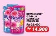 Promo Harga So Klin Royale Parfum Collection Sweet Floral, Sunny Day 800 ml - Alfamart