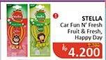 Promo Harga STELLA Air Freshener Fun & Fresh Happy Day, Fruit Fresh  - Alfamidi