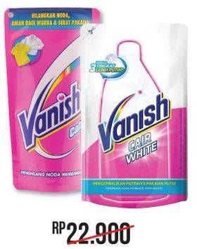 Promo Harga VANISH Penghilang Noda Cair White 450 ml - Alfamart