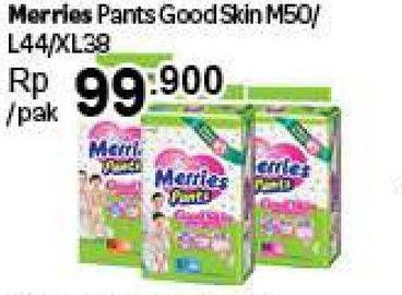 Promo Harga Merries Pants Good Skin M50, L44, XL38  - Carrefour