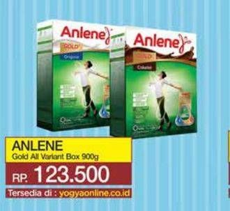 Promo Harga Anlene Gold Susu High Calcium All Variants 900 gr - Yogya