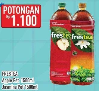 Promo Harga Frestea Minuman Teh Apple, Original 1500 ml - Hypermart