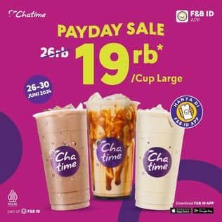 Promo Harga Payday Sale  - Chatime
