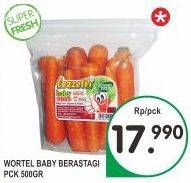 Promo Harga Wortel Baby Berastagi  - Superindo