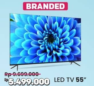 Promo Harga Branded LED TV 55"  - COURTS