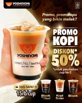 Promo Harga Promo Kopi  - Yoshinoya