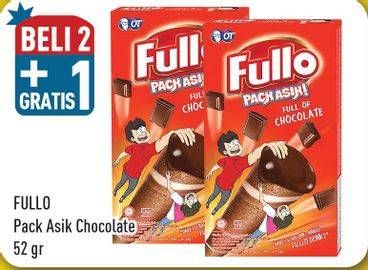 Promo Harga FULLO Pack Asik Chocolate 52 gr - Hypermart