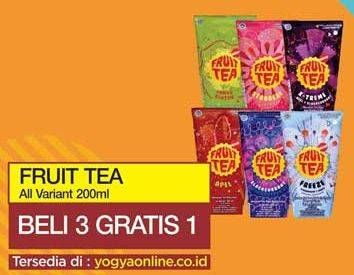 Promo Harga SOSRO Fruit Tea All Variants per 3 botol 200 ml - Yogya