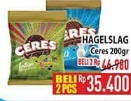 Promo Harga Ceres Hagelslag Rice Choco 200 gr - Hypermart