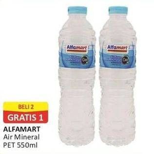 Promo Harga ALFAMART Air Mineral 550 ml - Alfamart