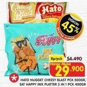 Promo Harga Hato Nugget/Eat Happy Mix Platter 3In1  - Superindo