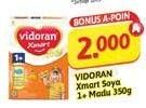 Promo Harga Vidoran Xmart Soya 1+ Madu 350 gr - Alfamidi