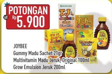 Promo Harga TRESNO JOYO Joybee Gummy/Madu Multivitamin/Grow Emulsion  - Hypermart
