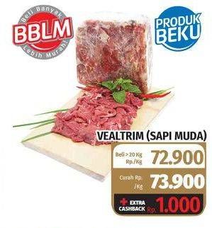 Promo Harga Sapi Veal Trim  - Lotte Grosir