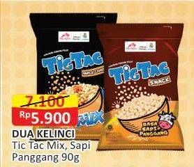 Promo Harga DUA KELINCI Tic Tac Mix, Sapi Panggang 90 gr - Alfamart