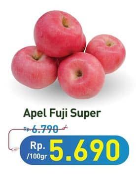 Promo Harga Apel Fuji Super per 100 gr - Hypermart