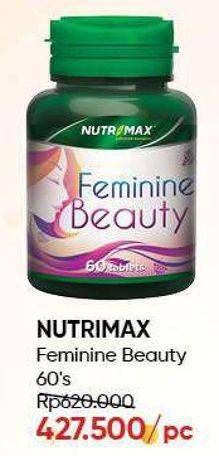 Promo Harga NUTRIMAX Feminine Beauty 60 pcs - Guardian