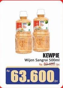 Promo Harga Kewpie Saus Siram Wijen Sangrai 500 ml - Hari Hari