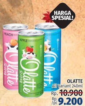 Promo Harga OLATTE Drink All Variants 240 ml - LotteMart