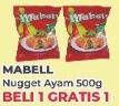 Promo Harga MABELL Nugget Ayam 500 gr - Yogya