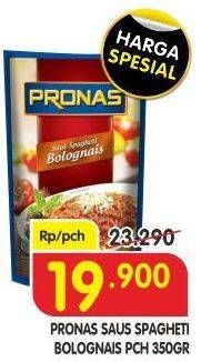 Promo Harga PRONAS Saus Spaghetti Bolognaise 350 gr - Superindo