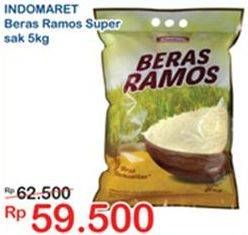 Promo Harga Indomaret Beras Ramos 5 kg - Indomaret