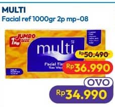 Promo Harga Multi Facial Tissue 1000 gr - Hypermart