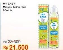 Promo Harga MY BABY Minyak Telon Plus 90 ml - Indomaret