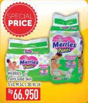 Promo Harga Merries Pants Good Skin S40, M34, L30, XL26  - Hypermart